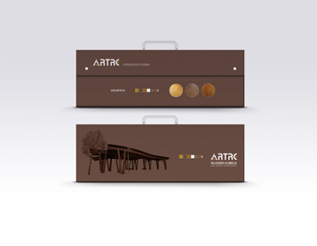 Maletin Artre- Packaging - Diseño realizado para Spiral Comunicación