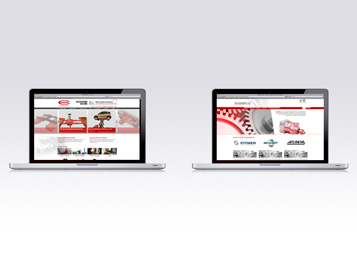 Cascos - Diseño web - Diseño realizado para Veiss Comunicación