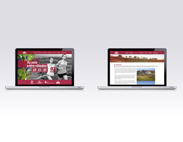 Winerun Rioja Alavesa - Diseño web - Diseño realizado para 2mas2 Comunicación